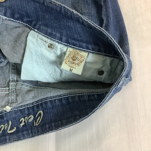 Cest toi jeans shorts Sz M - Picture 2 of 4